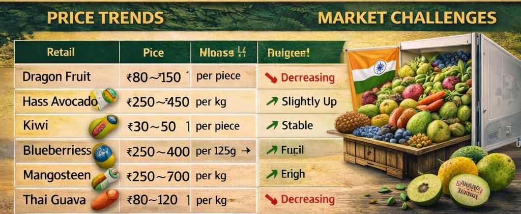 indias growing exotic fruit market